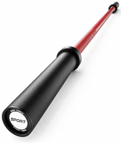 Garvee 7 ft Olympic Barbell, 1,500 lb (45 lb)