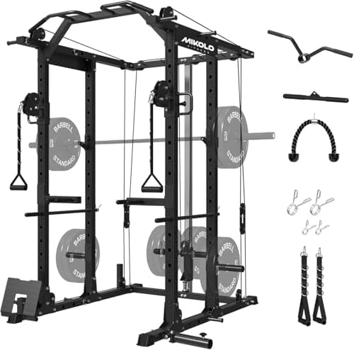 Mikolo K6 Power Cage with Cable Crossover